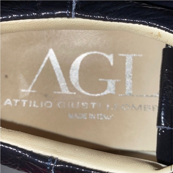 AGL Attilio Giuseti Leombruni Navy Sneaker - Picture 9 of 9